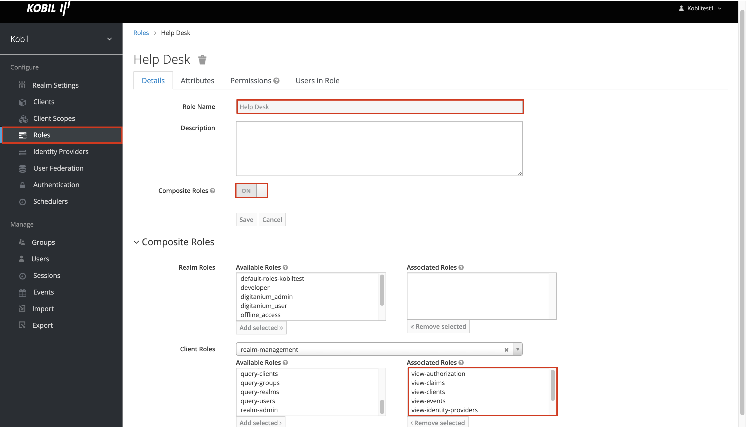 User Role Management