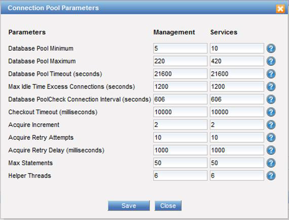 configurationpoolparameters