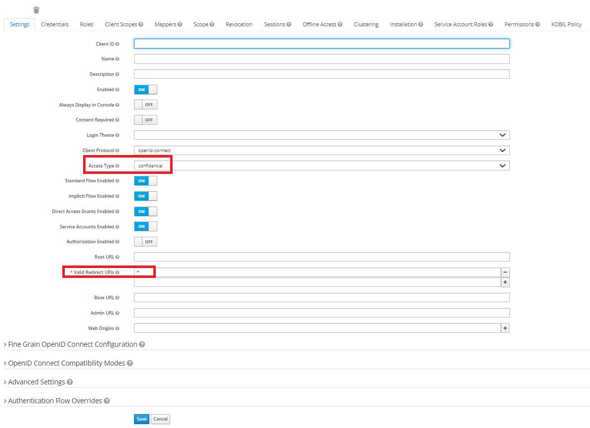 KOBIL OpenID Configuration